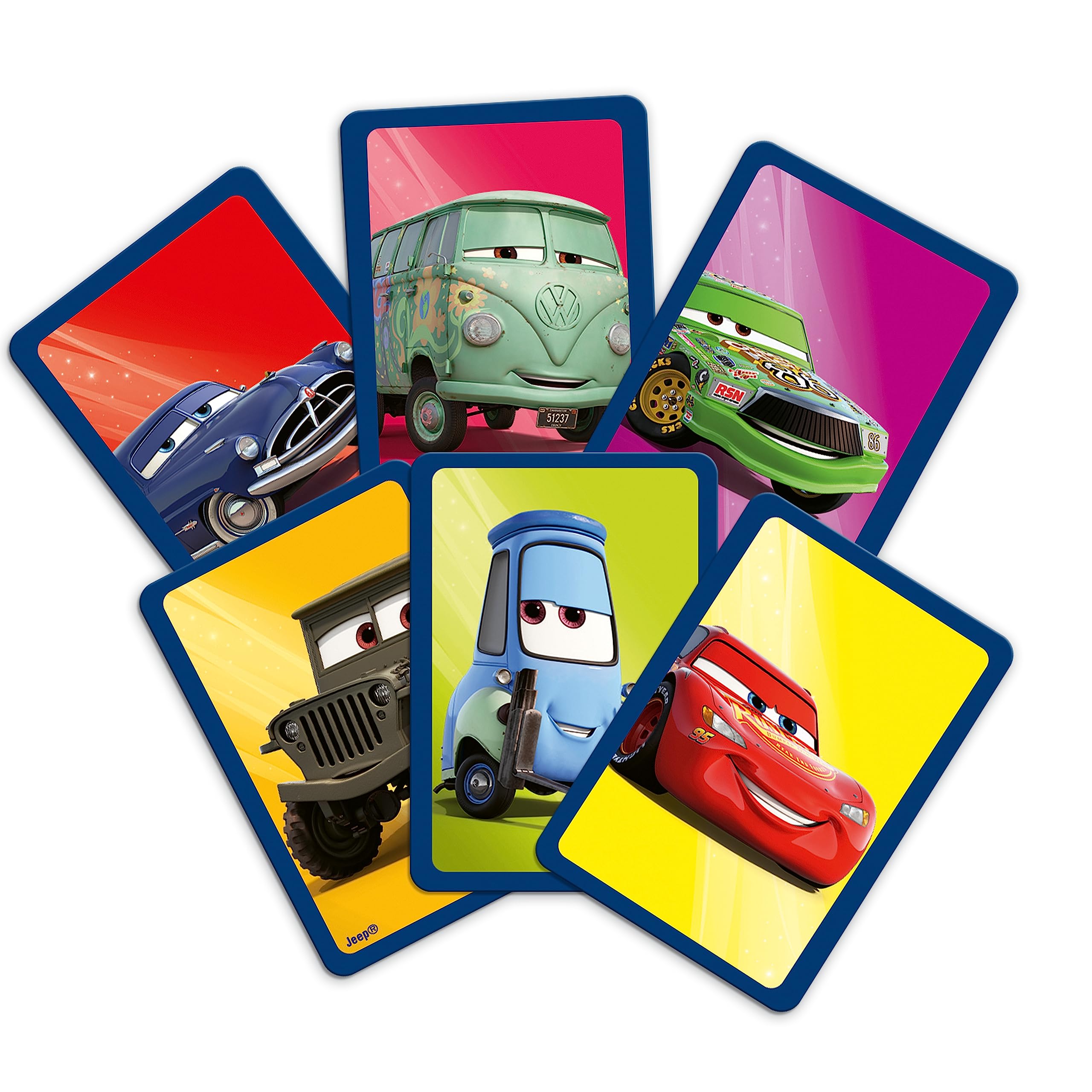 Top Trumps Pixar Cars Match Board Game; Matching Cube Game with Characters Like Lightning McQueen, Mater, and More|Family Game for Ages 4 and up