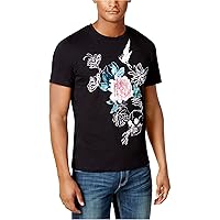 Mens Floral Graphic T-Shirt
