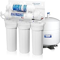 APEC Water Systems Top Tier Supreme Certified Alkaline Mineral pH+ High Flow 90 GPD 6-Stage Ultra Safe Reverse Osmosis Drinking Water Filter System (Ultimate RO-PH90)