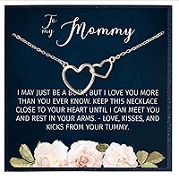 New Mommy Jewelry Baby Bump Gift for New Mom Gift Jewelry Gift for First Time Mom Pregnancy Gift for Mom to be Gift for Wife Pregnant Gift Expecting Mom Gift