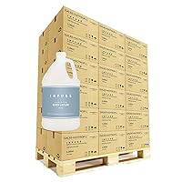Infuse White Tea and Coconut Gallon Lotion | Hotel Bulk Toiletries Set | Designed to Refill Soap Dispensers | Full Pallet 36 Cases with 4 Gallons Each | 144 Total