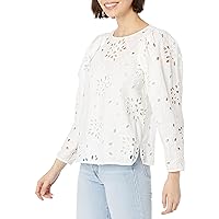 Rebecca Taylor Women's Sarah Embroidery Blouse