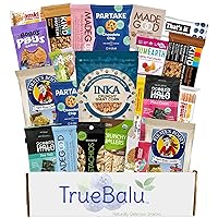 Gluten Free Snack Variety Box - 23 Individually Wrapped Snacks, College Student Care Package, Assorted Gift Basket, Adults, Office, Military