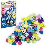 LEGO DOTS Extra DOTS – Series 6 41946 Craft Decoration Kit; Decorating Tiles That Make a for Ages 6+ (118 Pieces)