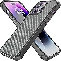 REBEL Case for iPhone 14 Pro Max [Gen-4 Aramid Fiber] Strong MagSafe Compatible, Protective Shockproof Corners, Metal Buttons, Upgraded Slim Cover for iPhone 14 Pro Max 6.7 Phone 2022 (Black)
