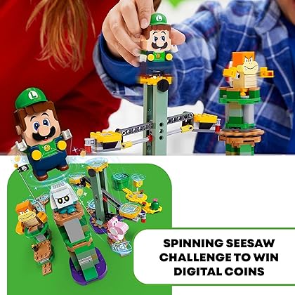 LEGO Super Mario Adventures with Luigi Starter Course 71387 Building Kit; Collectible Toy Playset for Creative Kids, New 2021 (280 Pieces)
