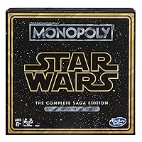 Monopoly: Star Wars Complete Saga Edition Board Game for Kids Ages 8 & Up