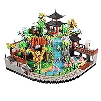 Micro Mini Blocks Animals Building Model Set Animals Creative Architecture Zoo Park Building Sets Toys Gifts for Adult and Kids 14+ 5000PCS