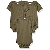 unisex-baby Triblend Short-sleeve One-piece - 3 Pack