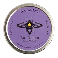 Pure Organic Aromatherapy Beeswax Tins - 1.7 Ounces Inc. (Harmony)