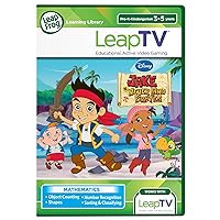 LeapFrog LeapTV Disney Jake and The Never Land Pirates Educational, Active Video Game