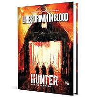 Hunter: The Reckoning 5th Edition Roleplaying-Game: Lines Drawn in Blood Chronicle Book -Supplemental Hardback RPG Book