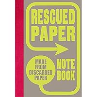 Rescued Paper Notebook, Hardcover (Eco-Friendly Recycled Paper Notebooks, Environmentally Friendly Journal)