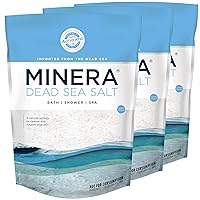 Minera Dead Sea Salt - 57 lbs. Coarse Grain (Qty. 3 x 19 lb. Bags)
