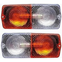 Semi Truck Lights indicator Front Side Indicator Lights Assembly with 12v for Massey Ferguson Tractor 230 240 250 265 275 290 298 365 375 390 398 399 560 565 575 592 and 595