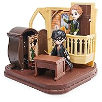Wizarding World Harry Potter, Magical Minis Defense Against the Dark Arts Playset with 2 Exclusive Figures, 5 Accessories, Kids Toys for Ages 6 and up