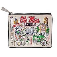 Catstudio Zipper Pouch, University of Mississippi (Ole Miss) Travel Toiletry Bag, 5 x 7, Ideal Makeup Bag, Dog Treat Pouch, or Purse Pouch to Organize Supplies for Grads & Alumni