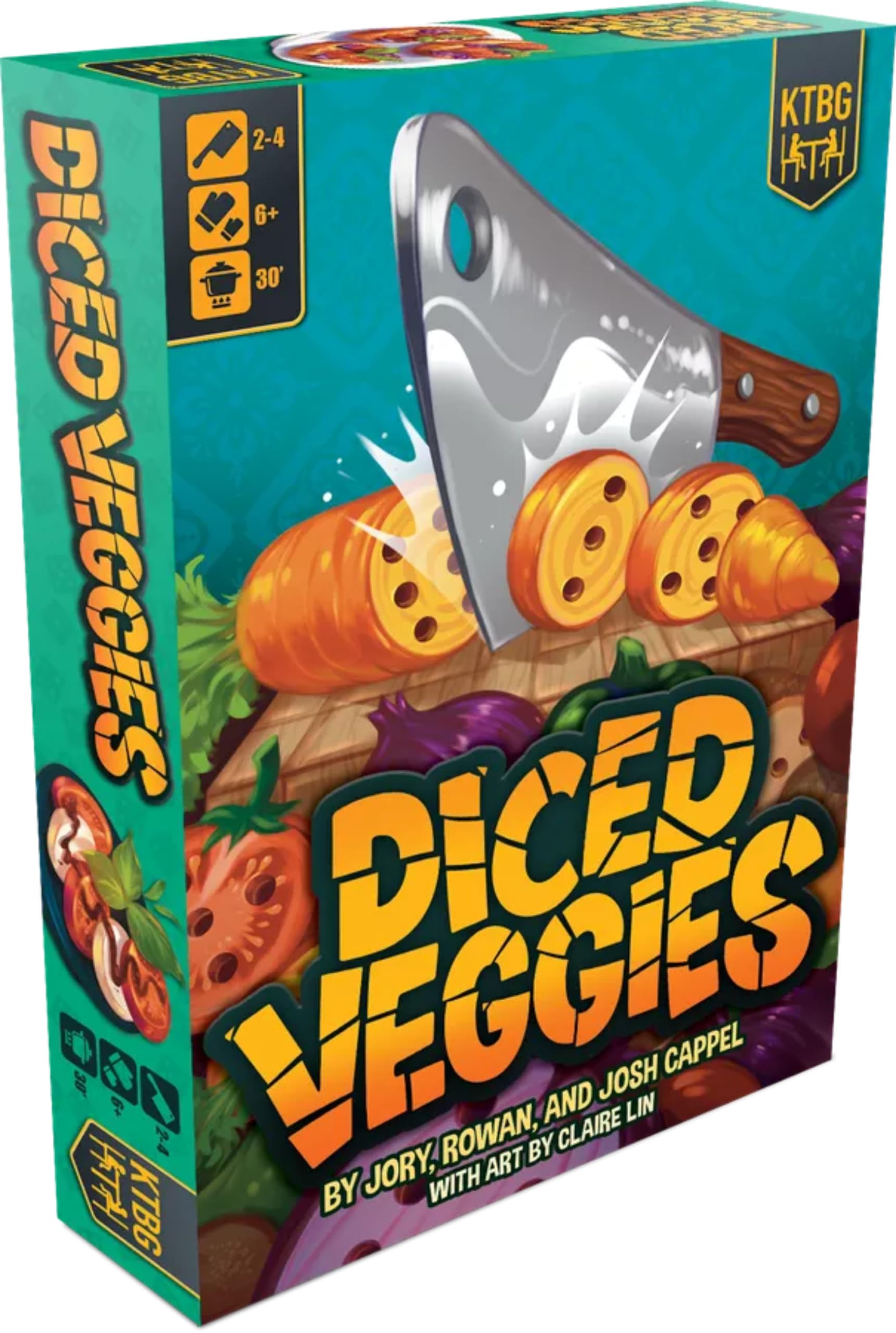 Diced Veggies by KTBG, Party Board Game