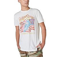 Lucky Brand Mens Rolling Stones Steel Wheels Tee