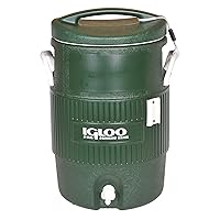 Igloo 400 Series 5 Gallon, One Size, Hunter Green, White, Hunter Green, White