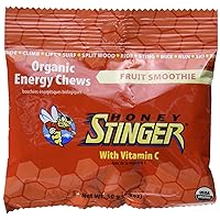 Honey Stinger Organic Energy Chews, Fruit Smoothie, 1.8-Ounce Bag (Pack of 1)