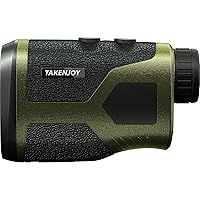 HM7 Hunting Rangefinder, 1200Yards Laser rangefinder for Hunting, Red LCD Display with 7X Magnification, Speed Mode, Rechargeable, Lightweight, Waterproof, Carrying Case