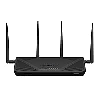 Synology RT2600ac – 4x4 dual-band Gigabit Wi-Fi router, MU-MIMO, powerful parental controls, Threat Prevention, bandwidth management, VPN, expandable coverage with mesh Wi-Fi