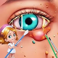 Eye Doctor Care - Eye Transplant Surgery ASMR Hospital Games