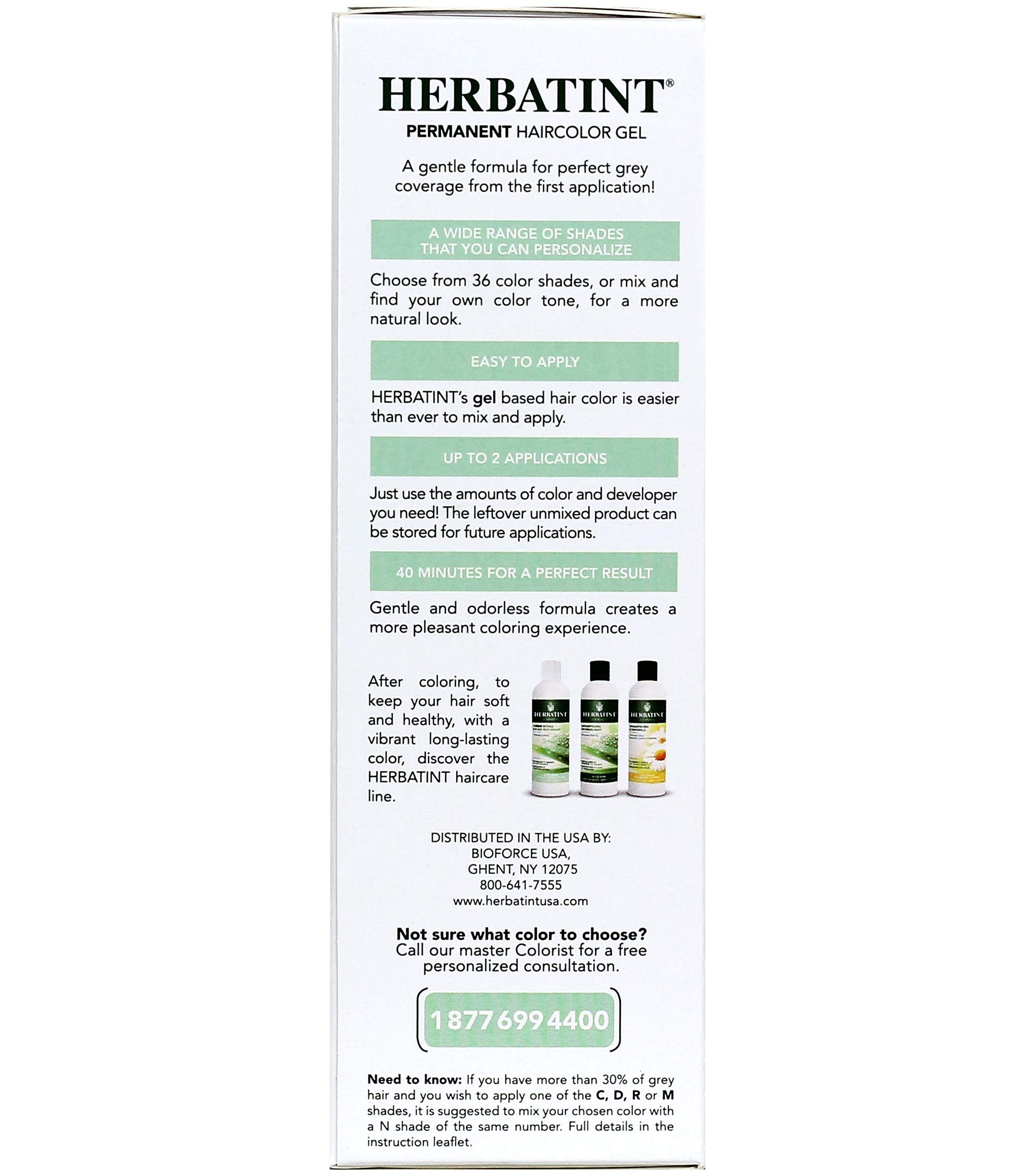 Hair Color 4N Chestnut Kit By Herbatint