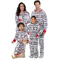 PajamaGram Christmas Pajamas For Family - Christmas Onesies For Family, Hoodie Footie