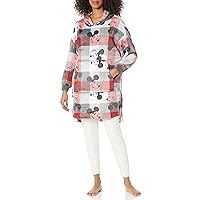 Disney Women's Mickey Mouse Blanket Fleece Hoodie