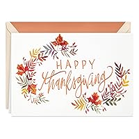 Hallmark Signature Thanksgiving Card (Blessings and Love)