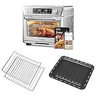 COSORI Air Fryer Toaster Oven, 12-in-1 Convection Ovens with Food tray and Oven Rack, CTO-FT201-KUS and CTO-WR201-SUS