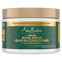 SheaMoisture Bond Repair Leave-In Conditioner Amla Oil to Strengthen and Repair Curls with Restorative HydroPlex Infusion 11 oz