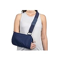 Deluxe Adjustable Standard Arm Sling, Large, Amazon Exclusive Brand , Blue - FP2251-03