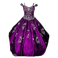 Girls' Princess Beading Ball Gowns Pageant Dresses