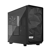 Fractal Design Meshify 2 Lite Black ATX Flexible Light Tinted Tempered Glass Window Mid Tower Computer Case