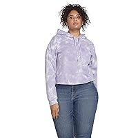 Volcom Women's Clouded Pullover Hooded Fleece Sweatshirt Plus Size