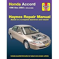 Honda Accord 1998-2002 (Haynes Repair Manuals) Honda Accord 1998-2002 (Haynes Repair Manuals) Paperback