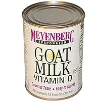 Meyenberg Evaporated Goat Milk, Vitamin D, 12 FL OZ