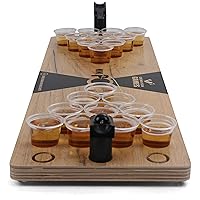 Mini Beer Pong - Drinking Game - Party Game - Beer Game - Tabletop Beer Pong Table - Mini Pong Mini Game - Tabletop Beer Pong Set