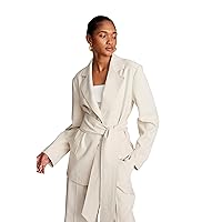 HALSTON Women's Adley Jacket in Linen Suiting