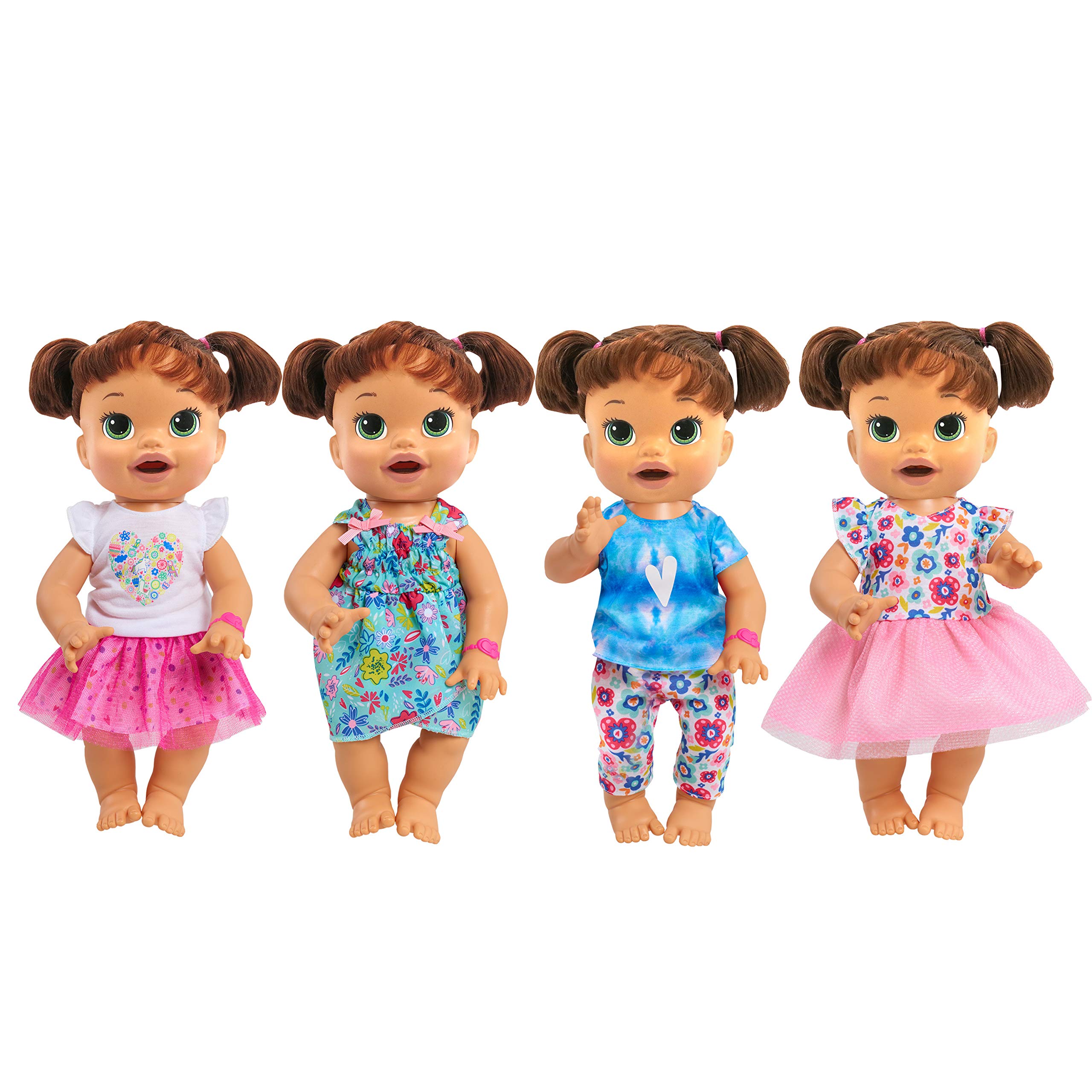 Baby Alive Mix N' Match Outfit Set, Kids Toys for Ages 3 Up, Gifts and Presents by Just Play