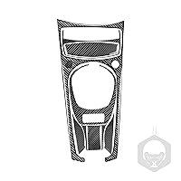 Cabon Fiber Gear Shift Dashboard Frame Cover Trim Cap Compatible with BMW Z4 E85 2003-2008 (Classic, 10pcs Manual Set)