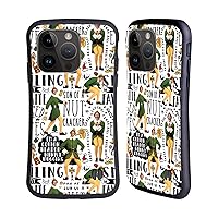 Head Case Designs Officially Licensed Elf Movie Buddy Pattern Graphics 2 Hybrid Case Compatible with Apple iPhone 15 Pro