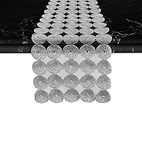 Elegant Comfort Embroidery Misho Runner-Dresser Scarf for Home Room Crochet Tabletop, Kitchen Dining Table Decoration for Indoor and Outdoor, 16 X 72 Inch, Gray