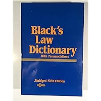 Black's Law Dictionary: Abridged Fifth Edition Black's Law Dictionary: Abridged Fifth Edition Paperback Hardcover