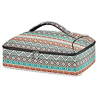 Potluck Casserole Tote Colorful-navajo-pattern-aztec Casserole Carrier Lunch Tote Food Carrier