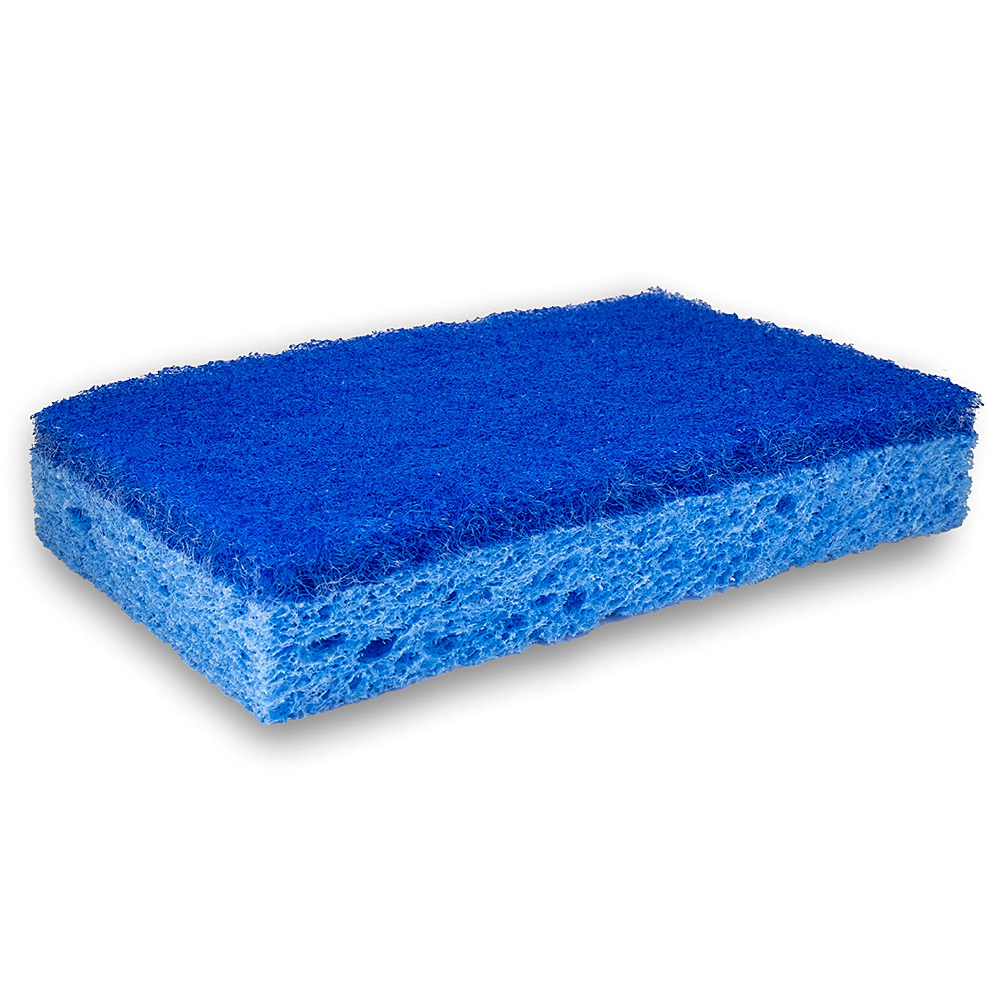 Amazon Basics Non-Scratch Sponges, 6-Pack, Blue