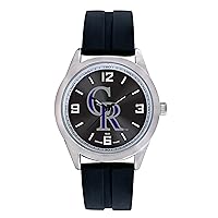 Game Time Colorado Rockies Men's Watch- MLB Varsity Series, Officially Licensed